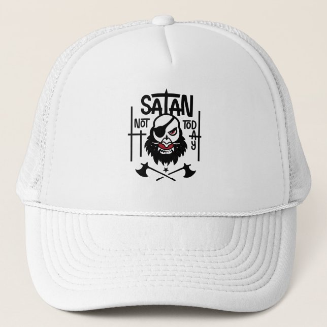 Lustigt inte idag Satan - frihetsberövad Keps (Framsida)