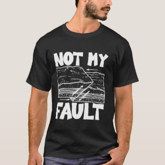 Lustigt inte min felgeologi Sten-geologen Tectoni T Shirt