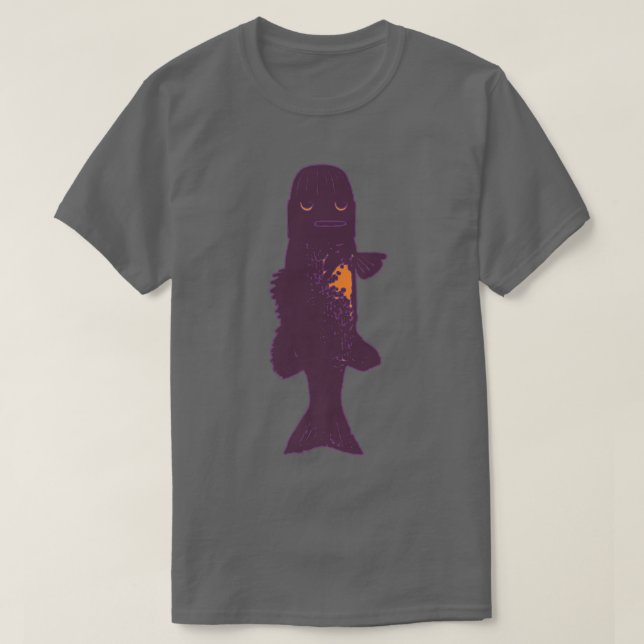 Lustigt Internationell Terrorfish Premium T Shirt (Design framsida)