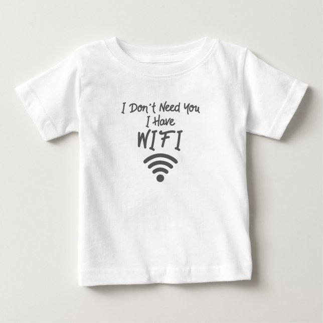 Lustigt Internet-PM som jag inte behöver dig jag h T Shirt (Framsida)