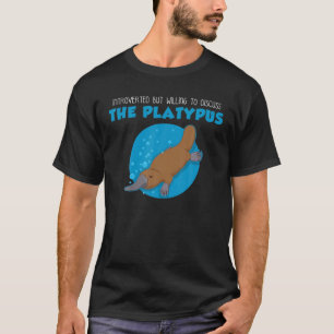 Lustigt introducerat Duckbill Platypus Älskare-cit T Shirt