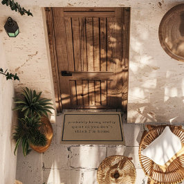 Lustigt Introvert Distress Brown-Trendig enkelt