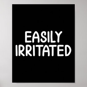 Lustigt irriterad Joke Sarcastic Family Poster