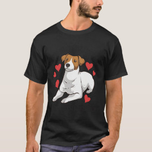 Lustigt Jack är bättre med en Jack Russe T Shirt