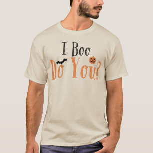 Lustigt "Jag Boo do you"? Halloween Shirt för mana T