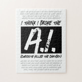 Lustigt jag Tänka jag Fattiga AI... Pussel