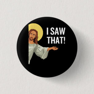 Lustigt Jesus Minne jag såg att den kristna citate Knapp