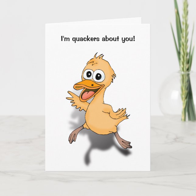 Lustigt jubileumskort för ett par. kort (Framsida)