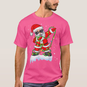 Lustigt Julafton ger jultomten med julklapp T Shirt