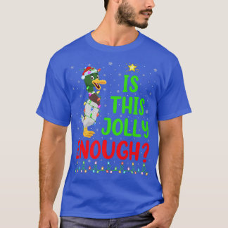 Lustigt Julafton Träd är det här Anka Bird Chr. T Shirt
