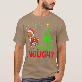 Lustigt Julafton Träd är det här Hjort Christma. T Shirt