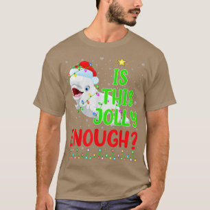 Lustigt Julafton Träd är detta glädjerätt nog för T Shirt