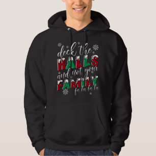 Lustigt juldeka, inte din familj. hoodie