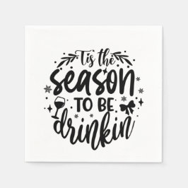 lustigt juldrickande av ord party pappersservett