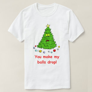 Lustigt Julgran Humor som du gör Bollar T Shirt