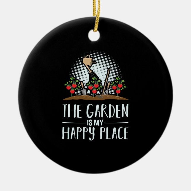 Lustigt  julgransprydnad keramik (Framsidan)