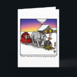 Lustigt Julhälsningar julkort Helgkort<br><div class="desc">Glad helg! Sprid lite helgdag med det här superskojet julhälsningskort för familj och vänner av syndikerad kartoonist Bill Abbott.Underbart rolig och något sarkastisk tecknade figurer i superskoj, situationer och miljöer, underbarare roligt för den underbart roliga och något sarkastiska karaktär som du känner. "Spectickles" har dykt upp i Readers Digest, lördagskvällning...</div>