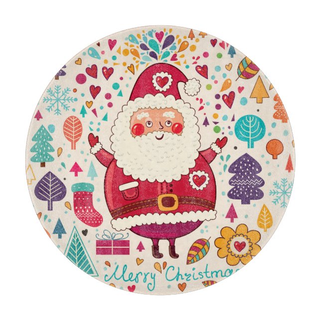 Lustigt julillustration i Jultomten (Framsidan)