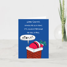 Lustigt julklapp i Skorsten jul