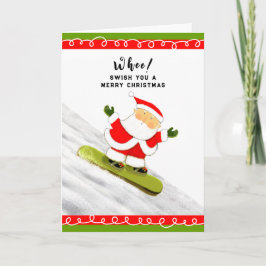 Lustigt julkort Helgdag Helgkort