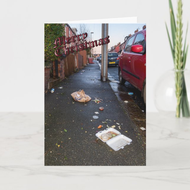  Lustigt julkort Kort (Framsida)