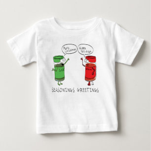 Lustigt julkryddor i Tecknaden T Shirt