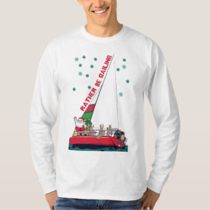 Lustigt julsegelbolag t shirt