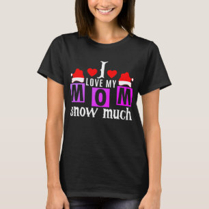 Lustigt julskjorta för att fira mamma glädje t shirt