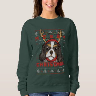 Lustigt julsötare Cute Hund Antler T Shirt