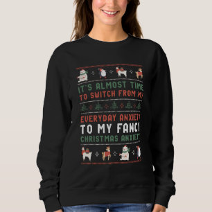 Lustigt julsötare Finare Julafton Anxiety T Shirt