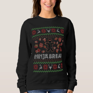 Lustigt julsötare Ninja Bread Gingerbre T Shirt