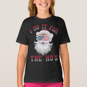 Lustigt Jultomten - jag gör det för HO:s T Shirt