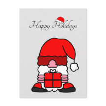 Lustigt Jultomten med för hög jul Humor