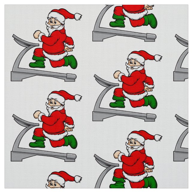 Lustigt jultomten tyg (Provkarta)