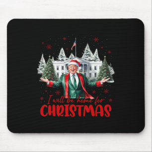 Lustigt jultomtrump jag kommer hem till Julgran Musmatta