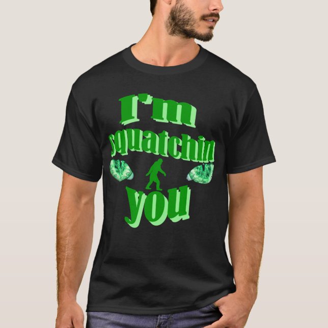 Lustigt käbbel tee shirt (Framsida)