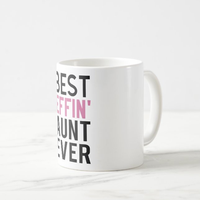 Lustigt kaffe Mugg för Moster Mamma, bästa effekt  (Framsida höger)