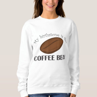 Lustigt kaffe- och kaffebean är min födelsesten t shirt