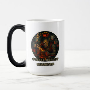 Lustigt kaffebatteri mugg