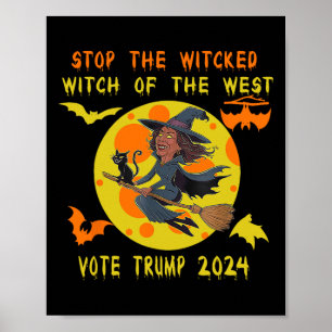 Lustigt Kamala Harris stoppar det hastiga väktande Poster
