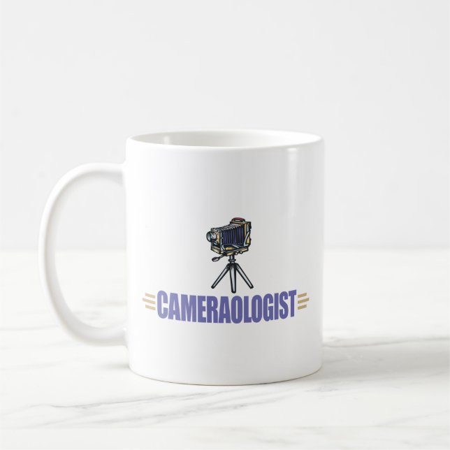 Lustigt kamera kaffemugg (Vänster)