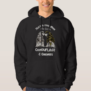 Lustigt kamouflage Gnomes for Coola Mamma - Cute G Hoodie