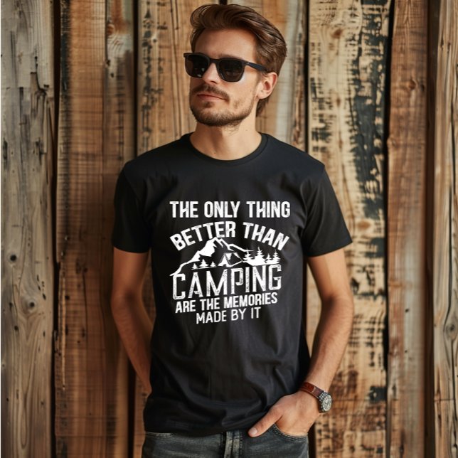 Lustigt kamper-slogan sommarcampingcitat t shirt (Skapare uppladdad)