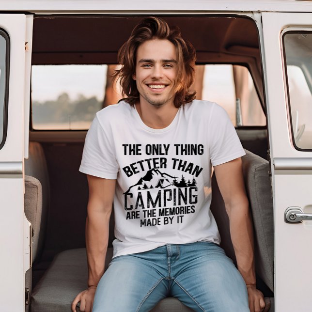 Lustigt kamper-slogan sommarcampingcitat t shirt (Skapare uppladdad)