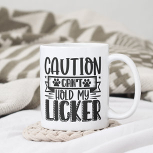 Lustigt kan inte hålla mitt lock kaffemugg