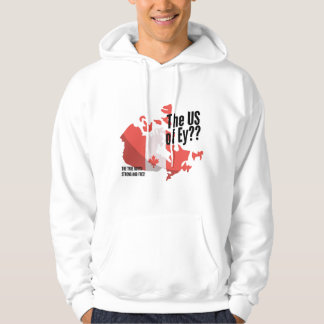 Lustigt kanadensiskt patriot. hoodie