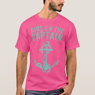 Lustigt kapten Wife Dibs på kapten 48 T Shirt
