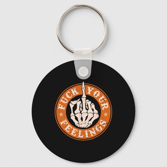Lustigt Karate Instructor Graphic - Jag gör Precis Nyckelring (Framsida)