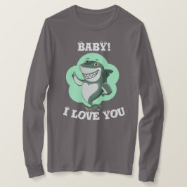 Lustigt kärlek långärmad t-shirt