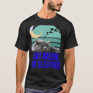 Lustigt Kat-PM Retro Kattunge Kattdjur Älskare int T Shirt